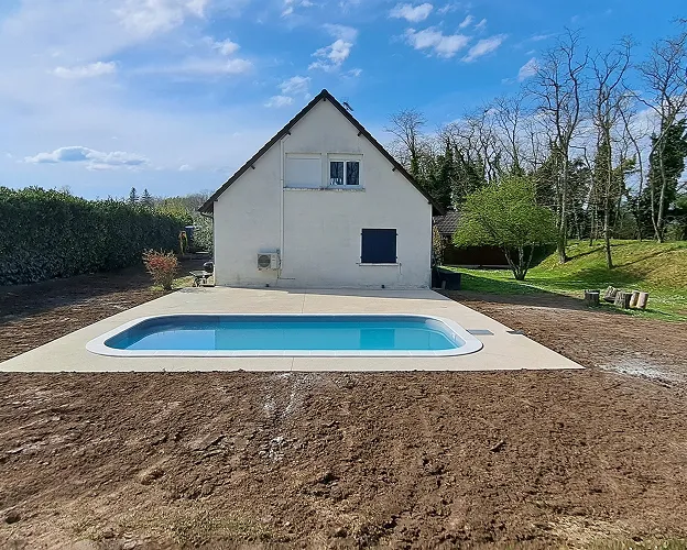 entreprise de terrassement pour piscine creuser à Cuffy dans le Cher et dans la Nièvre 